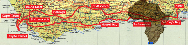Suedafrika_Route